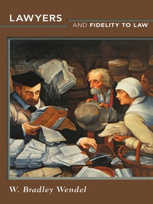 cover image of Lawyers and Fidelity to Law